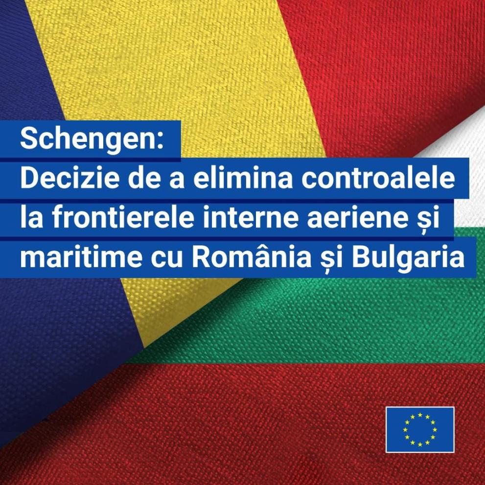 Bulgaria și România Urmează Să Adere La Spațiul Schengen începând Cu ...